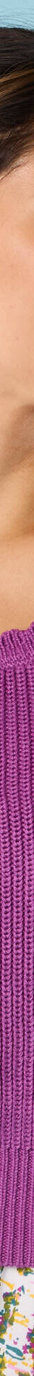 Pull Spécial Petites col rond boutonné (violet) Pull Spécial Petites col rond boutonné (violet)